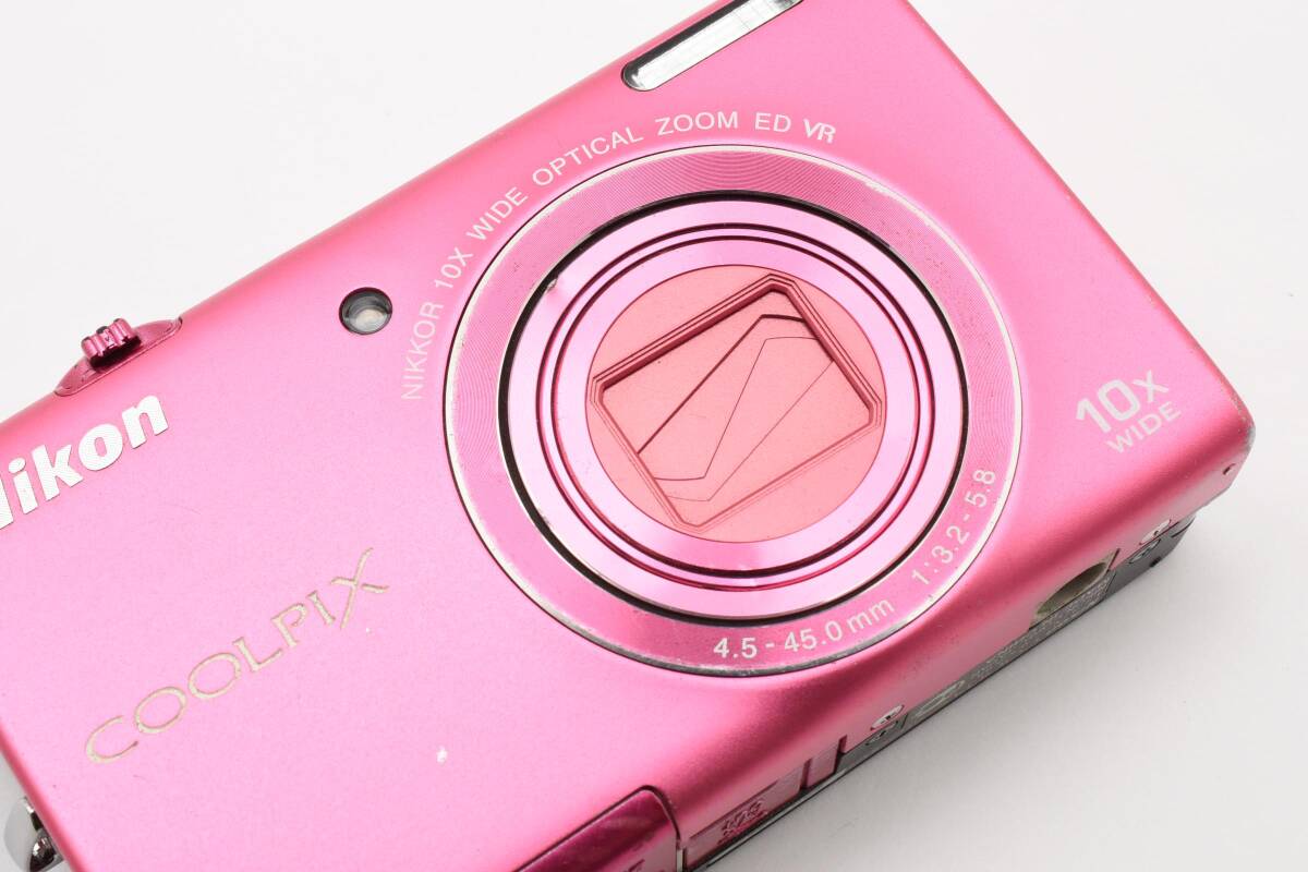 【美品・動作確認済】 NIKON COOLPIX S6200 チェリーピンク Amazon | Nikon デジタルカメラ COOLPIX (クールピクス) S6200