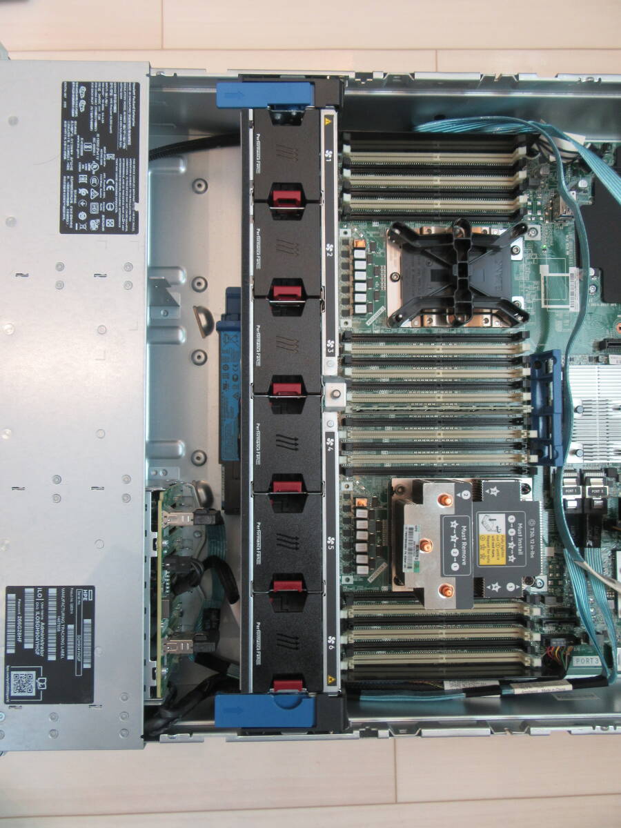 HP ProLiant DL380 Gen10 Xenon Gold 6142 2.60GHz RAM64GB HDDなし(ケースあり:SSD 1.92TBx２個(gè) 300GBx2個(gè))/SmartArray P408iーa SR Gen10