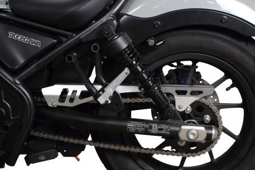 スペシャルパーツ武川 SP武川 レブル250(MC49)・レブル500(PC60)・CL250(MC57)・CL500(PC68)用 アルミチェーンガード 09-09-0005_画像2