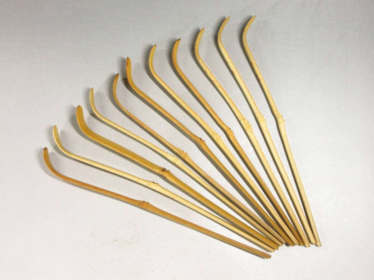 漸】表千家歴代宗匠好茶杓 11本入 竹茶杓 茶道具 本物保証