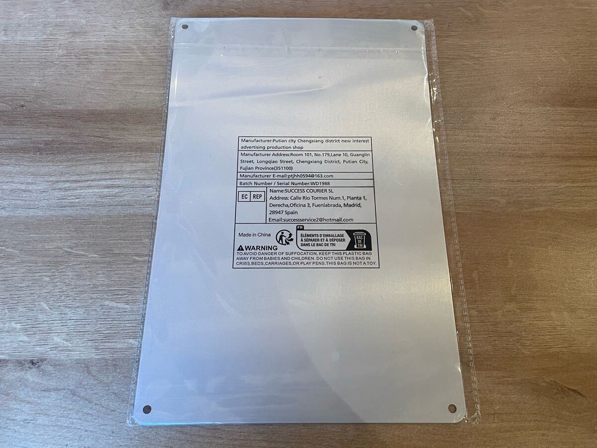 送料無料　グレイトフル・デッドベア ボストン　ガーデン　コンサート 壁掛け　かざり　20.32cm x 30.48cm （管理番号B189）_画像6