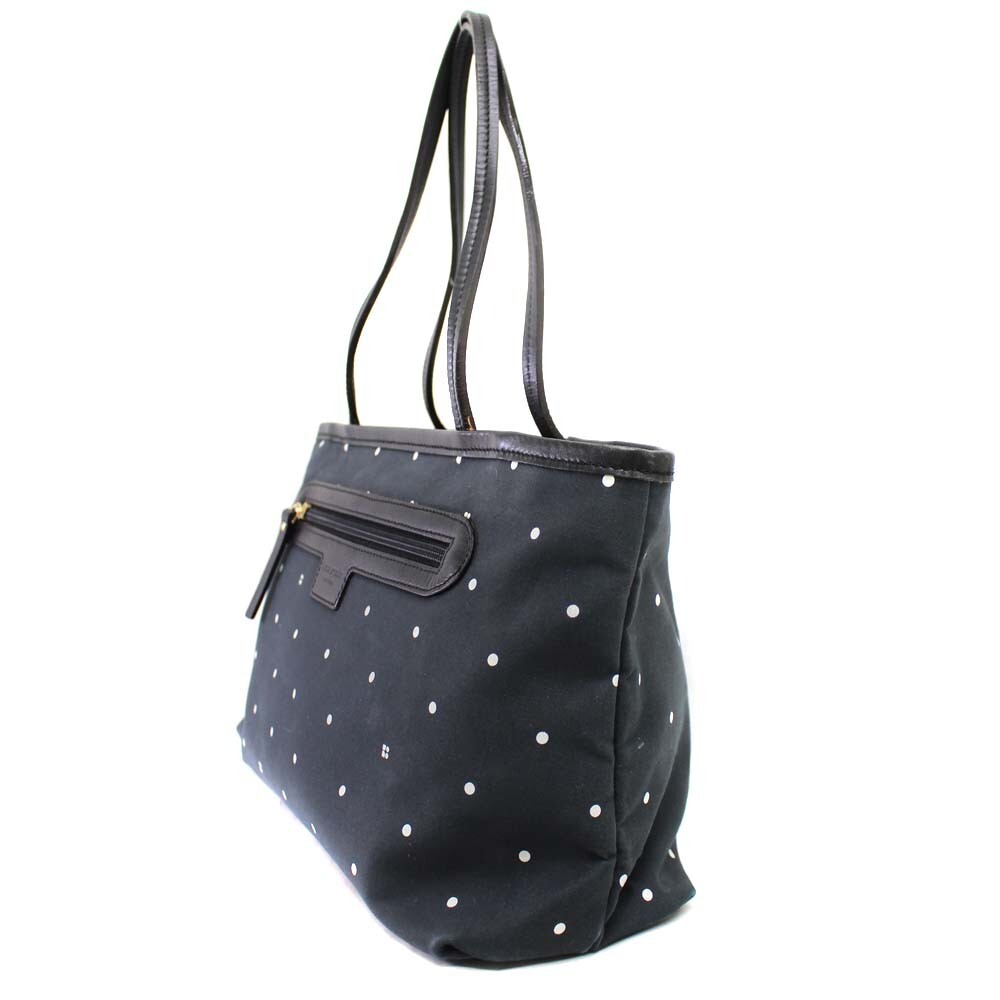  Kate Spade точка большая сумка женский нейлон кожа черный б/у Kate Spade