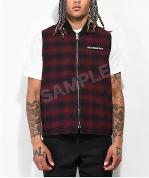 INDEPENDENT STALWART WORK VEST XL двусторонний лучший VANS THRASHER SANTA CRUZ ANTIHERO POWELL PERALTA JASON JESSEE NEIGHBORHOOD