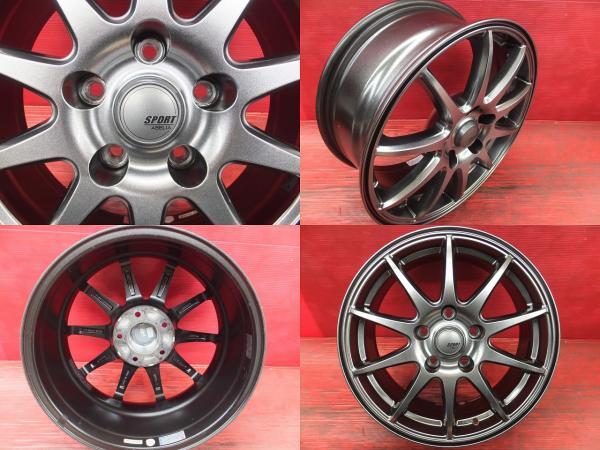 90系 ヴォクシー 23年製 ハンコック Winter i*cept iZ2 A 205/60R16 スポルト アベリア 16インチ 新品スタッドレス 中古ホイール 4本セット_画像6