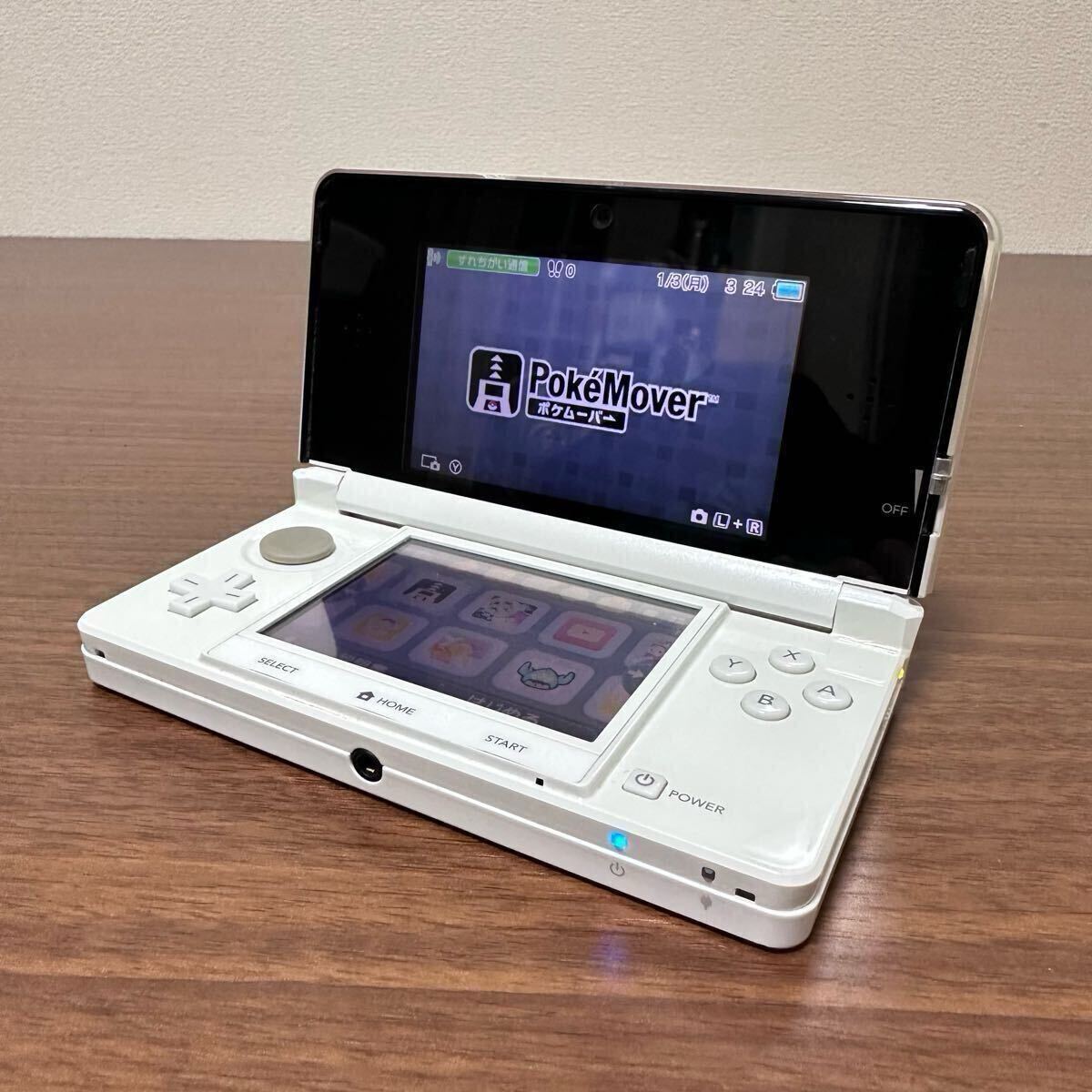 ニンテンドー3DS ピュアホワイト ポケモンバンク ポケムーバー
