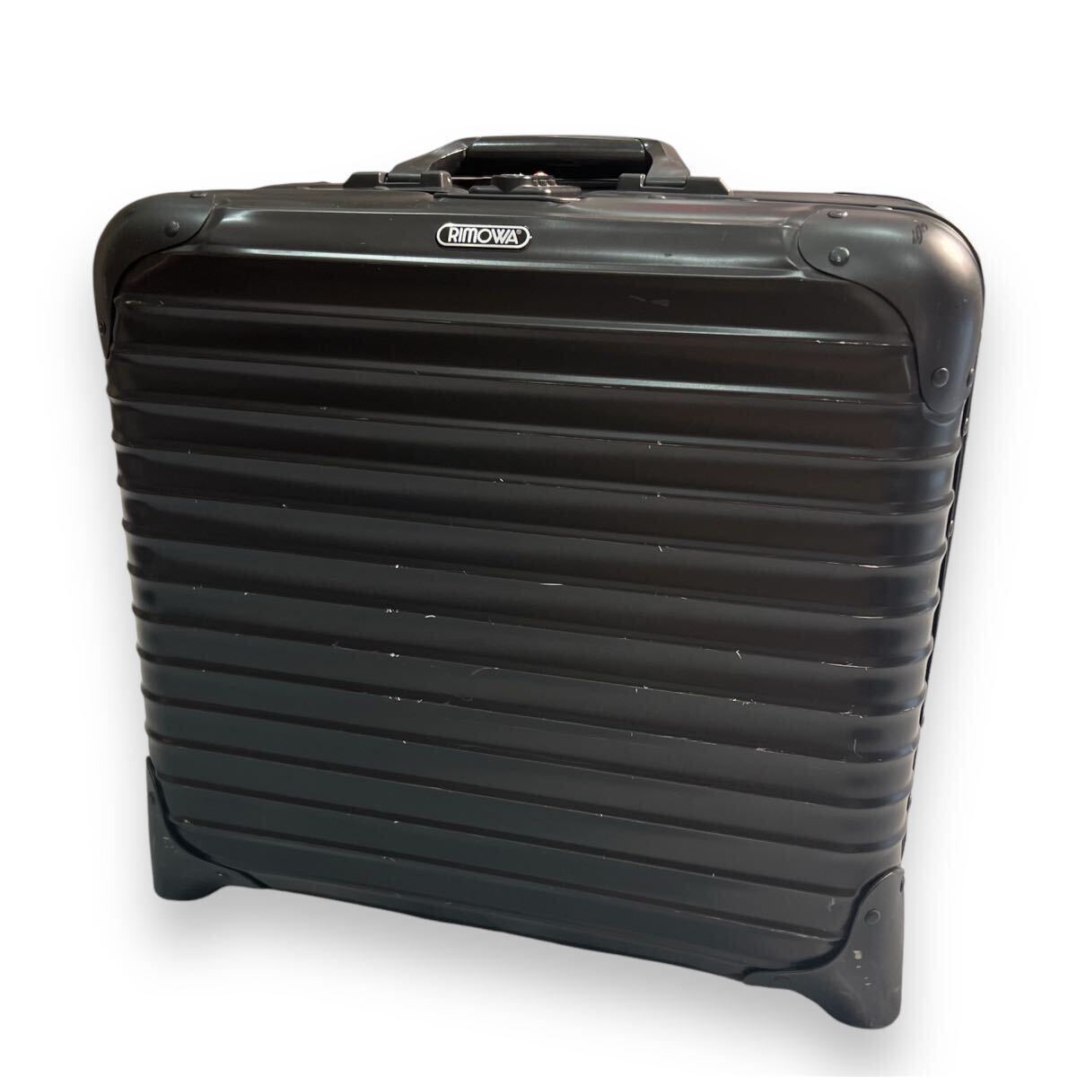 【本日限定値下】リモワ トパーズ『ステルス』アルミ2輪 ビジネス・トロリー RIMOWA リモワ キャリーケース RIMOWATOPAS STEALTH トパーズ
