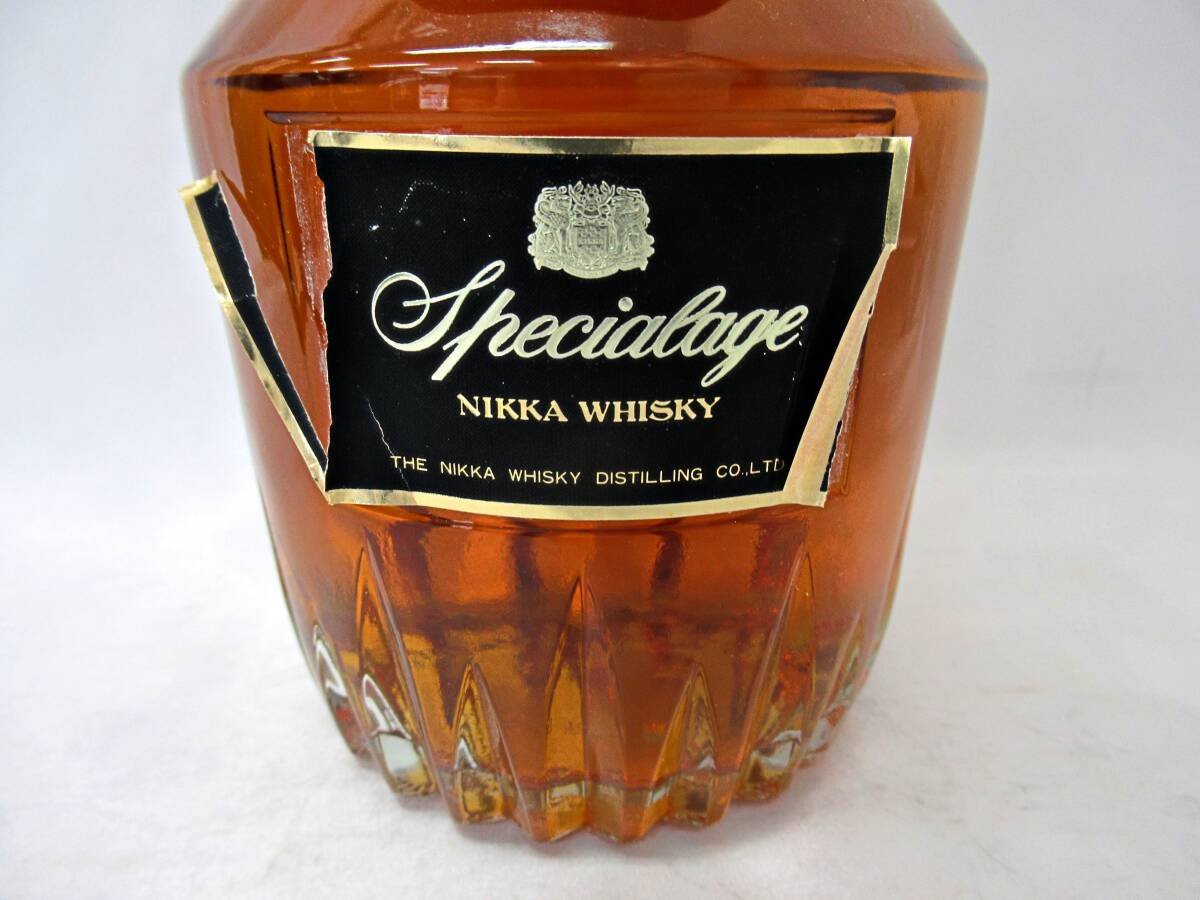 希少 黒入荷！ 1円～ SPECIALAGE ウイスキー ニッカ WHISKY NIKKA 未開栓 ウイスキー