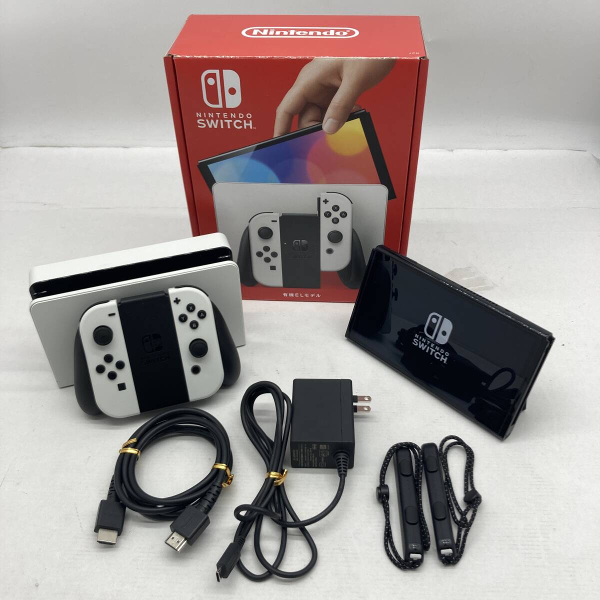 正式的 04wy10005△【1円~】Nintendo HEG-001 有機ELモデル Switch ニンテンドースイッチ本体