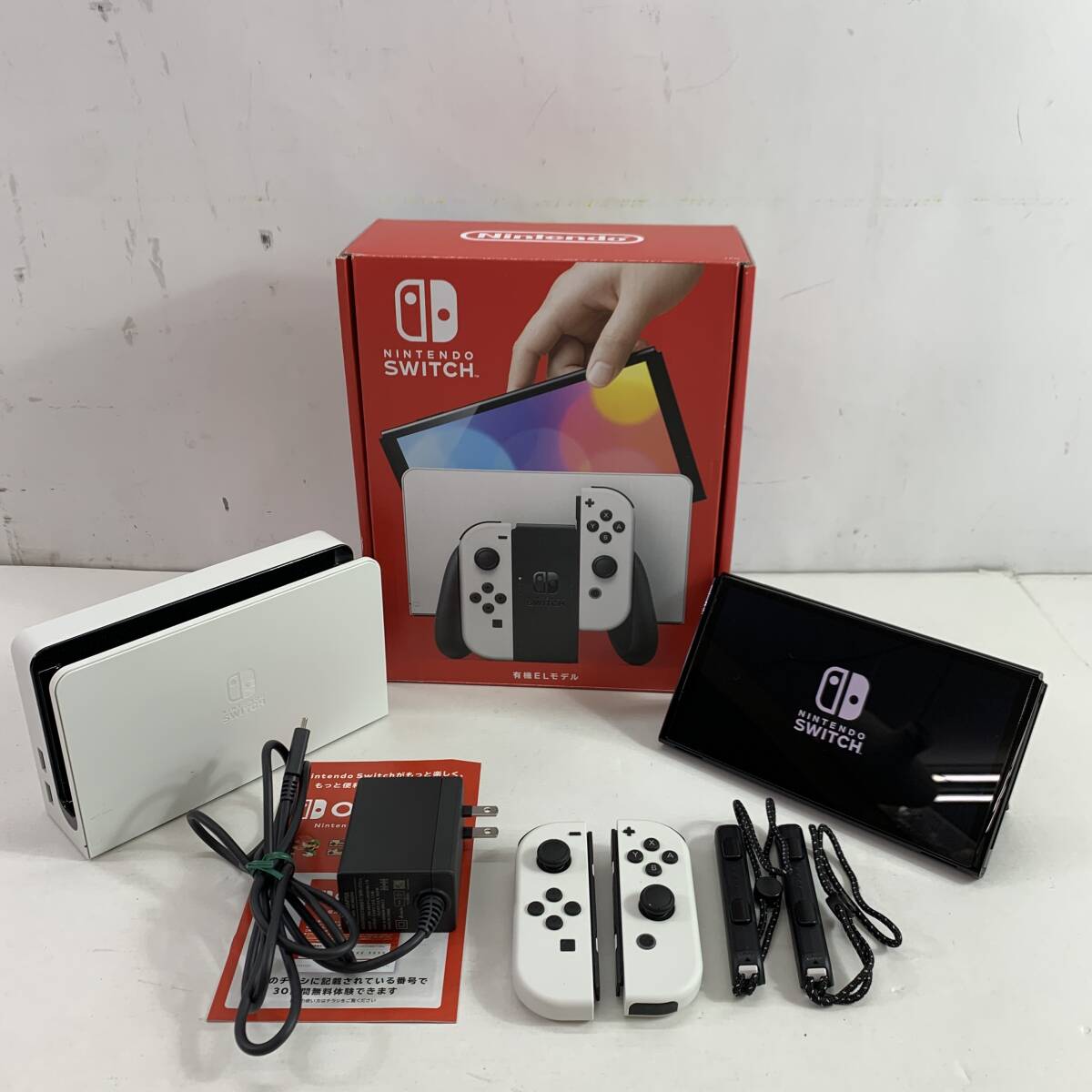 独特な店 04wy10009△【1円~】Nintendo Switch HEG-001 有機ELモデル ニンテンドースイッチ本体