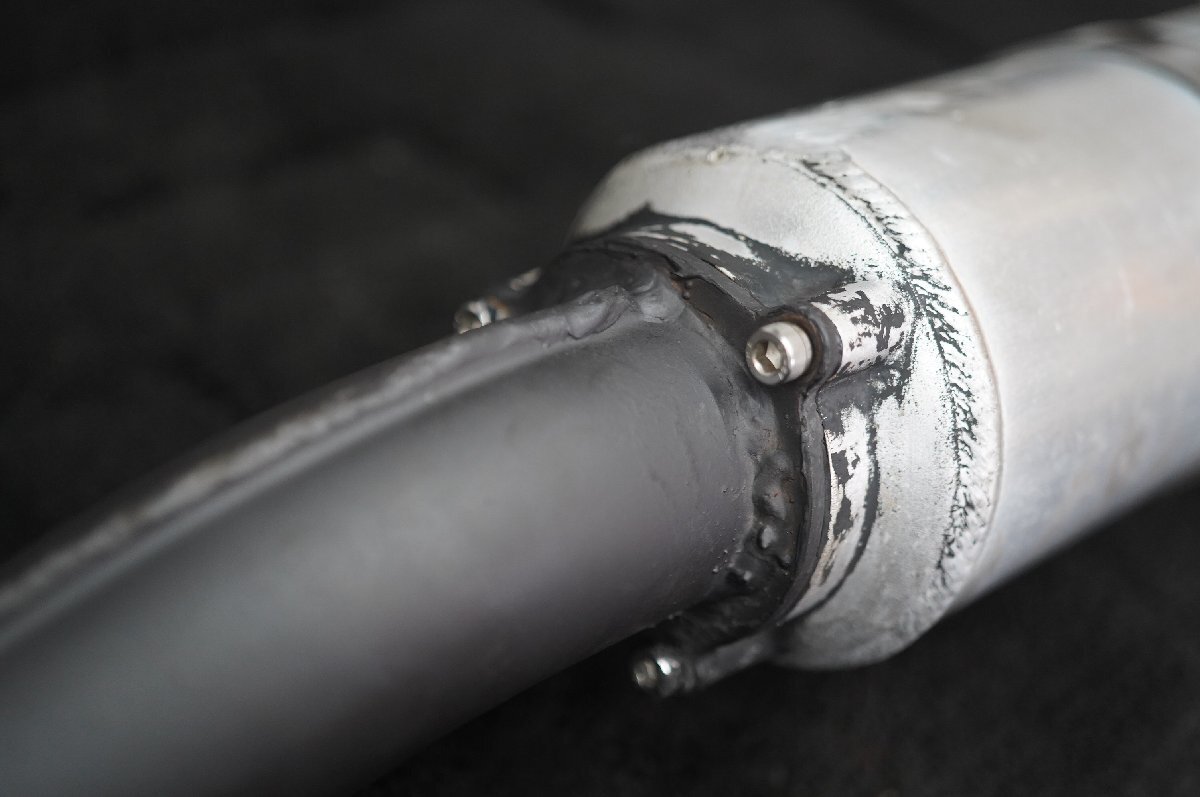 KAWASAKI ZXR250* muffler *ZX250C-001* Kawasaki редкий товар * осмотр )7R050563