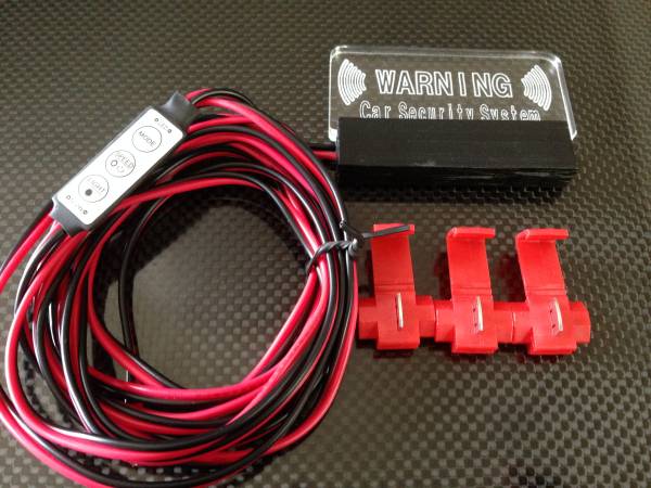 ★☆★アクリル　LED　セキュリテ?！ˉ昆擤`　12V?24V用　新品　送料無料★☆★