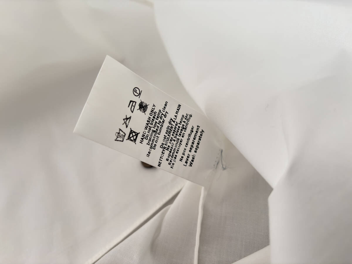 JIL SANDER NAVY（ジル サンダー ネイビー）半袖カットソー 38 ホワイト ご自宅で洗濯できます
