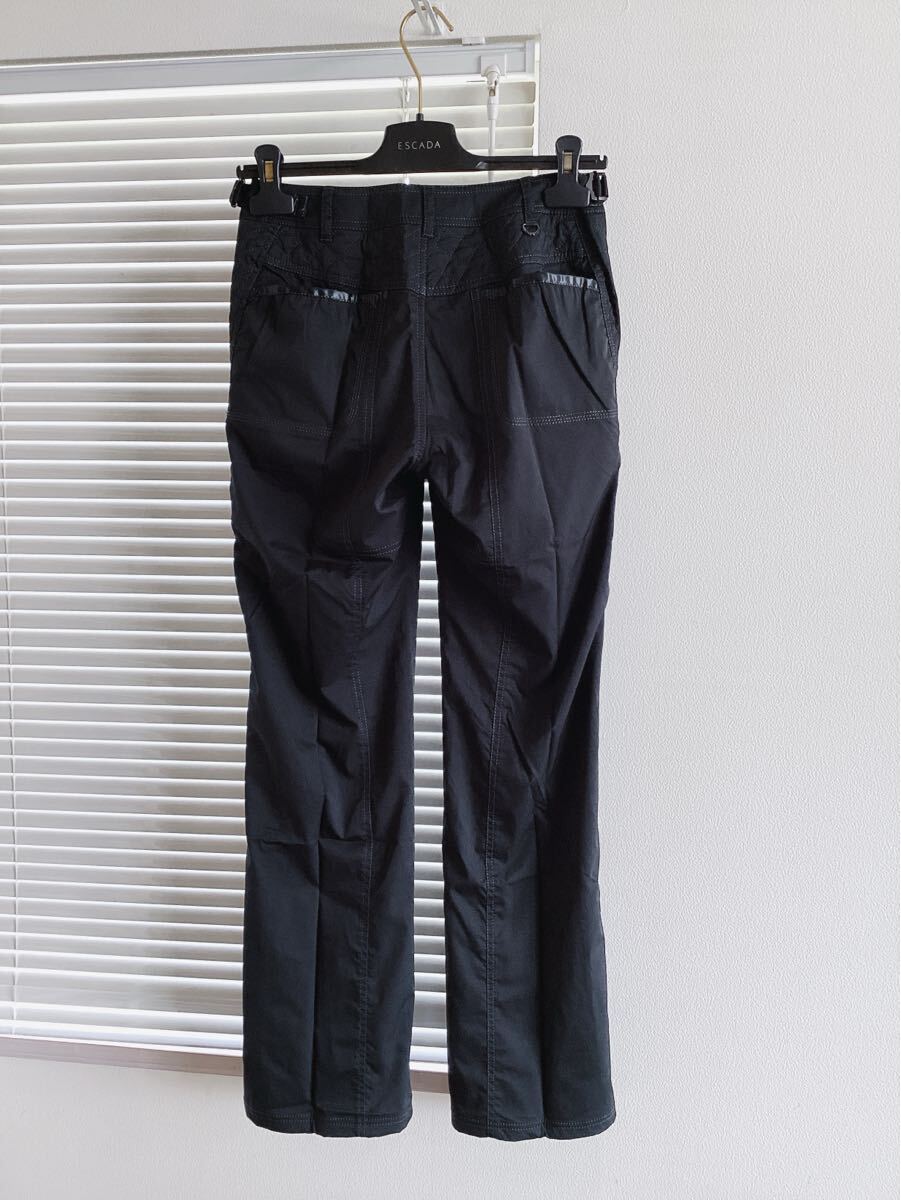 【Heal Creek】ヒールクリーク ストレッチパンツ ブラック 黒 ゴルフウエア 38サイズ_画像3