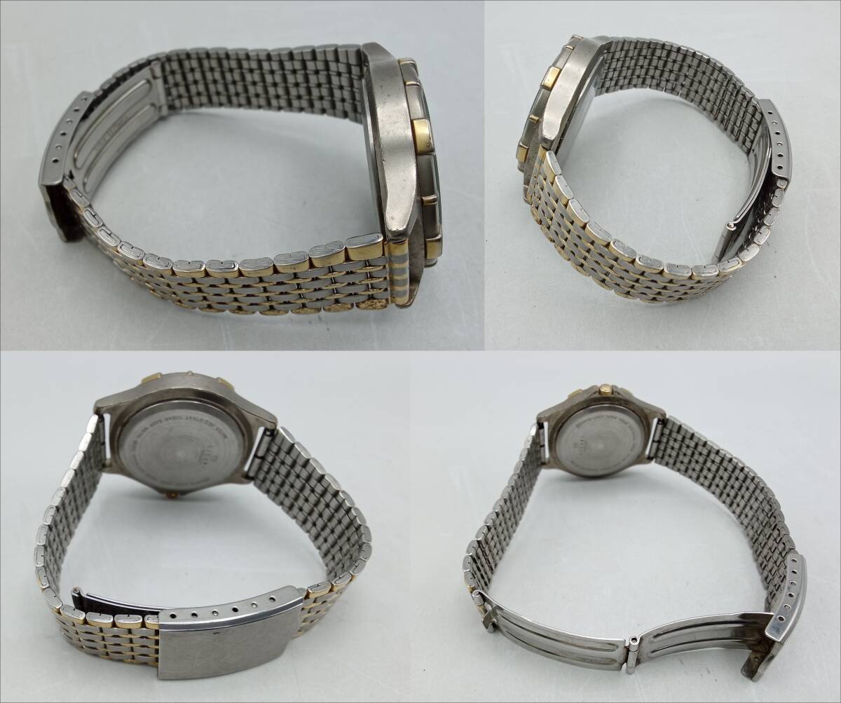 G126?【QZ/不動(dòng)品】腕時(shí)計(jì) 2點(diǎn)まとめ セイコー SEIKO ALBA FIELD GEAR V33F-6A80 ムーンフェイズ / SPIRIT 7N48-7A00 クォーツ 現(xiàn)狀品