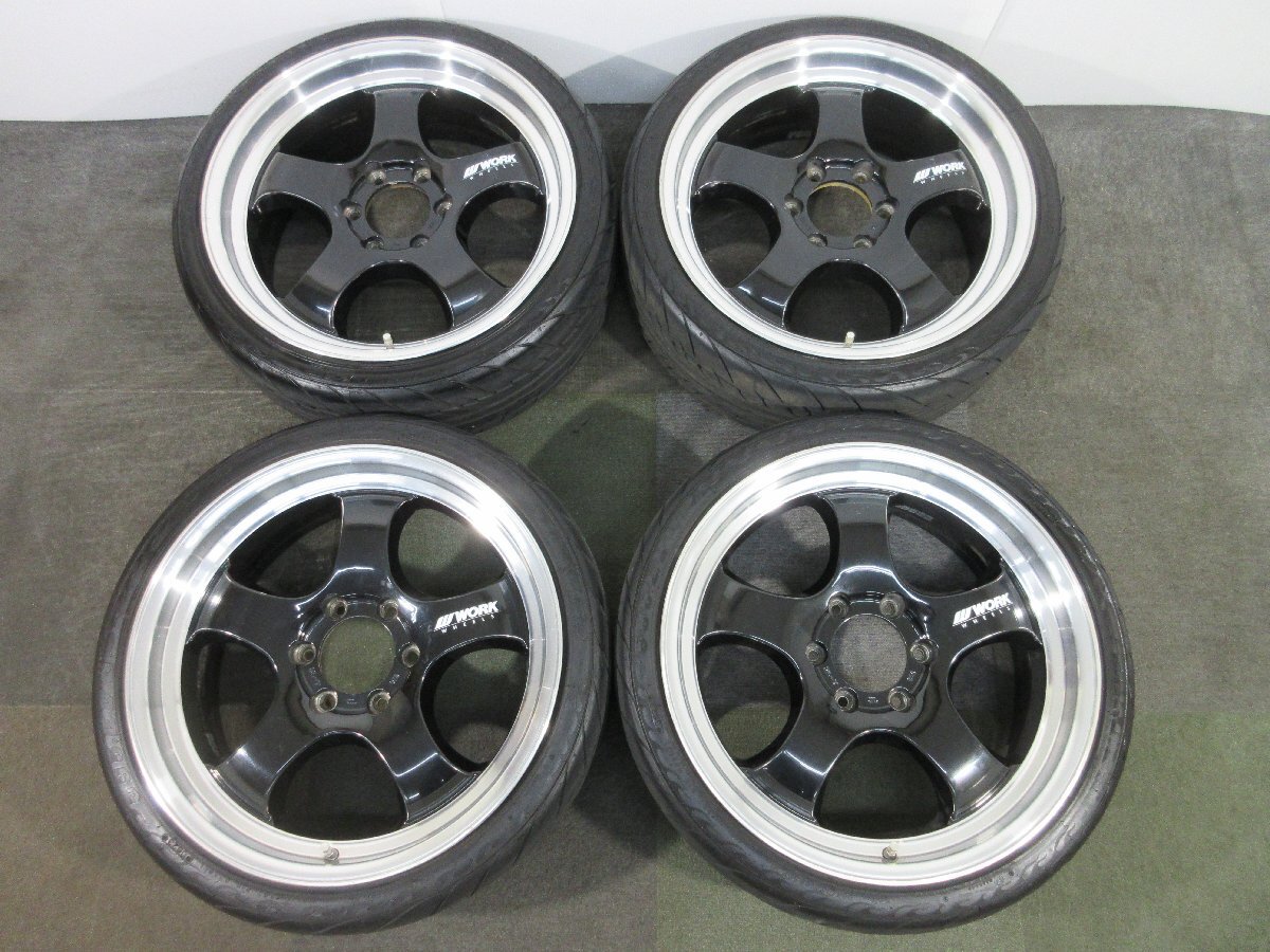 激安　WORK制20インチアルミホイール　タイヤSET　ワーク　ハイエース　FINALIST　595EVO　225/35R20　売り切り