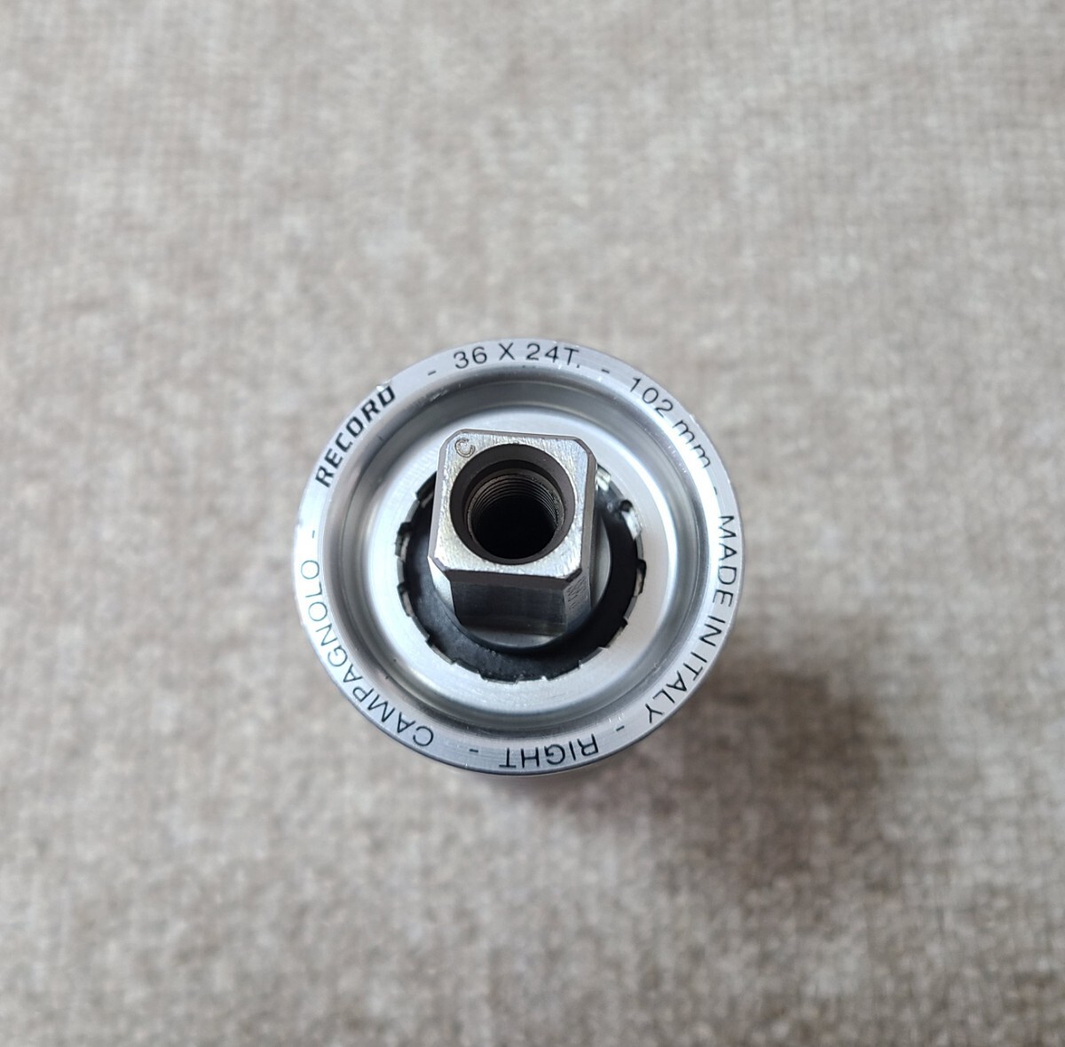 カンパニョーロレコード　 スクエアテーパー BB(ITA)102mm