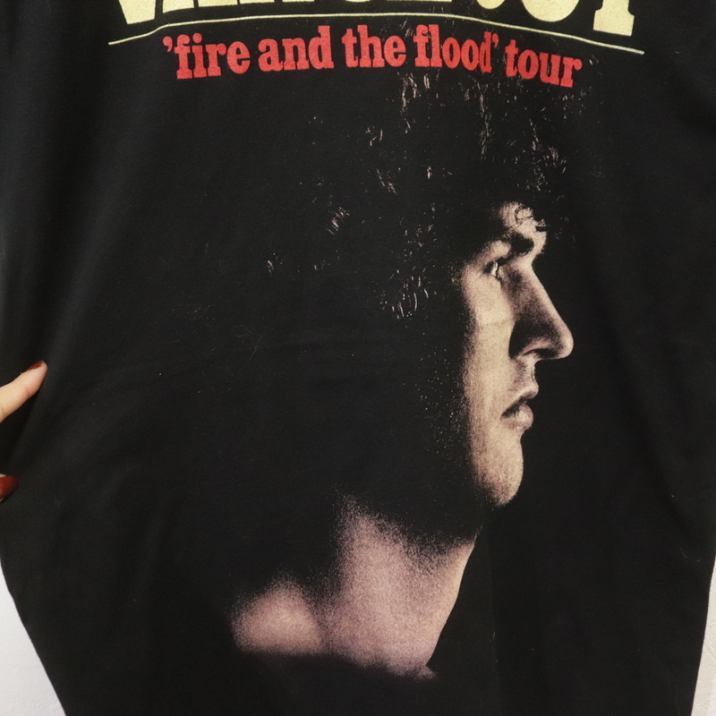 H470 2000年代制 AAA 半袖Tシャツ■00s 表記Mサイズ 黒 ブラック VANCEJOY アメカジ ストリート 古著 激安 ヴィンテージ 90s 80s 70s