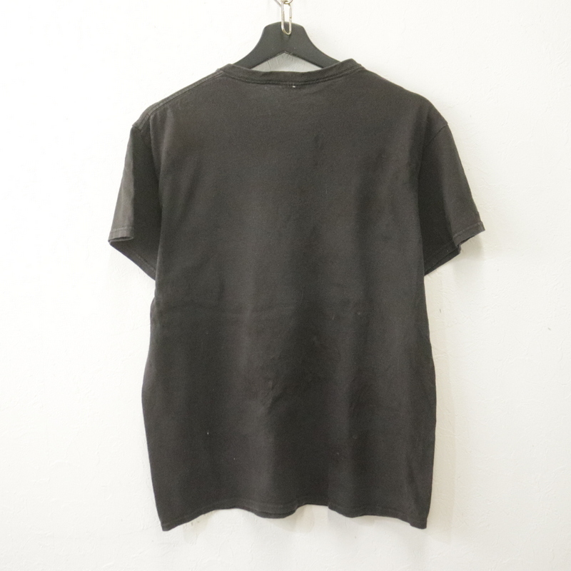 U528 2000年代制 半袖プリントTシャツ■00s 約Mサイズぐらい NIRVANA 黒 ブラック アメカジ ストリート 古著 激安 希少 古著御 90s 80s