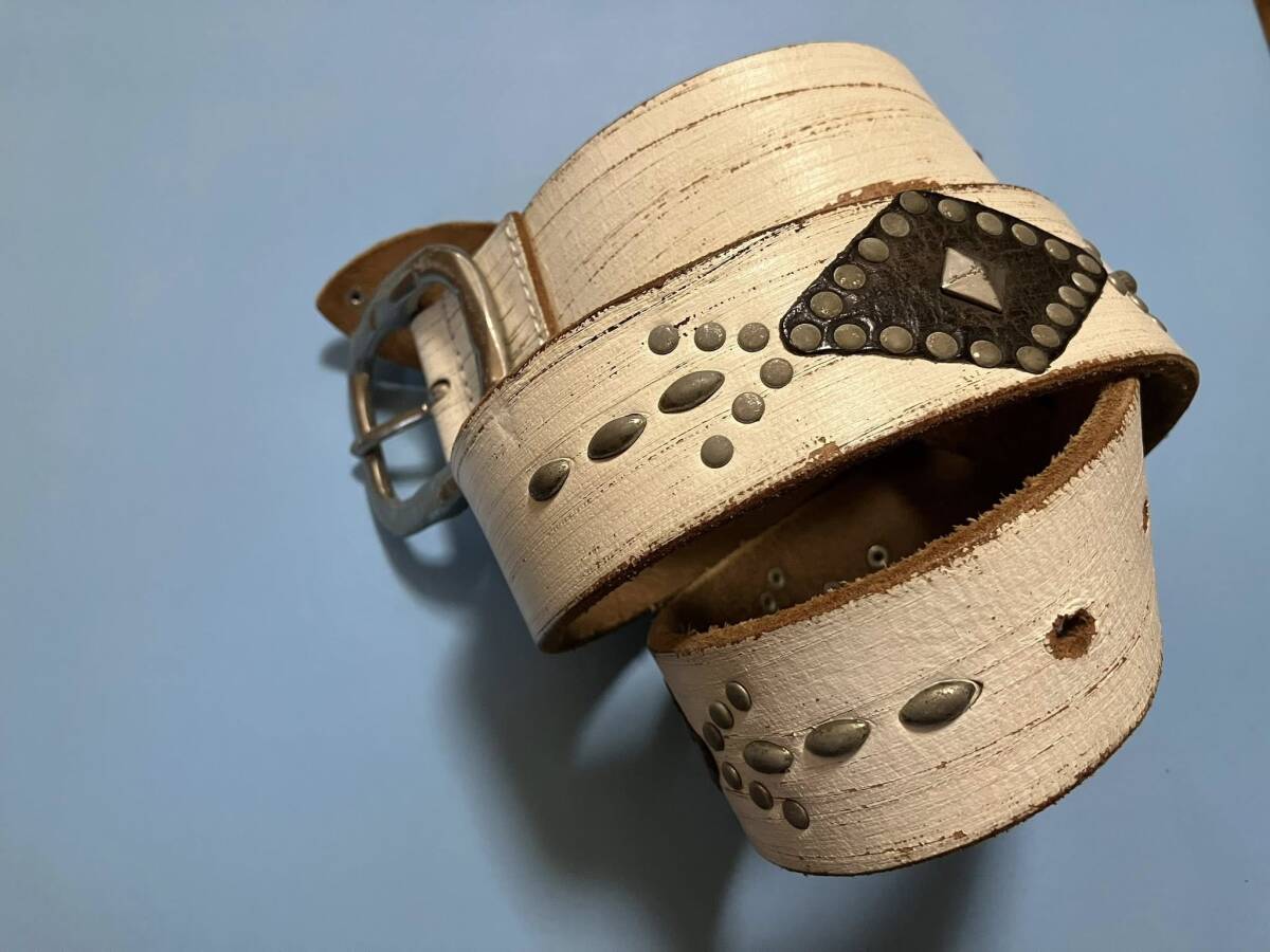  натуральная кожа заклепки ремень 