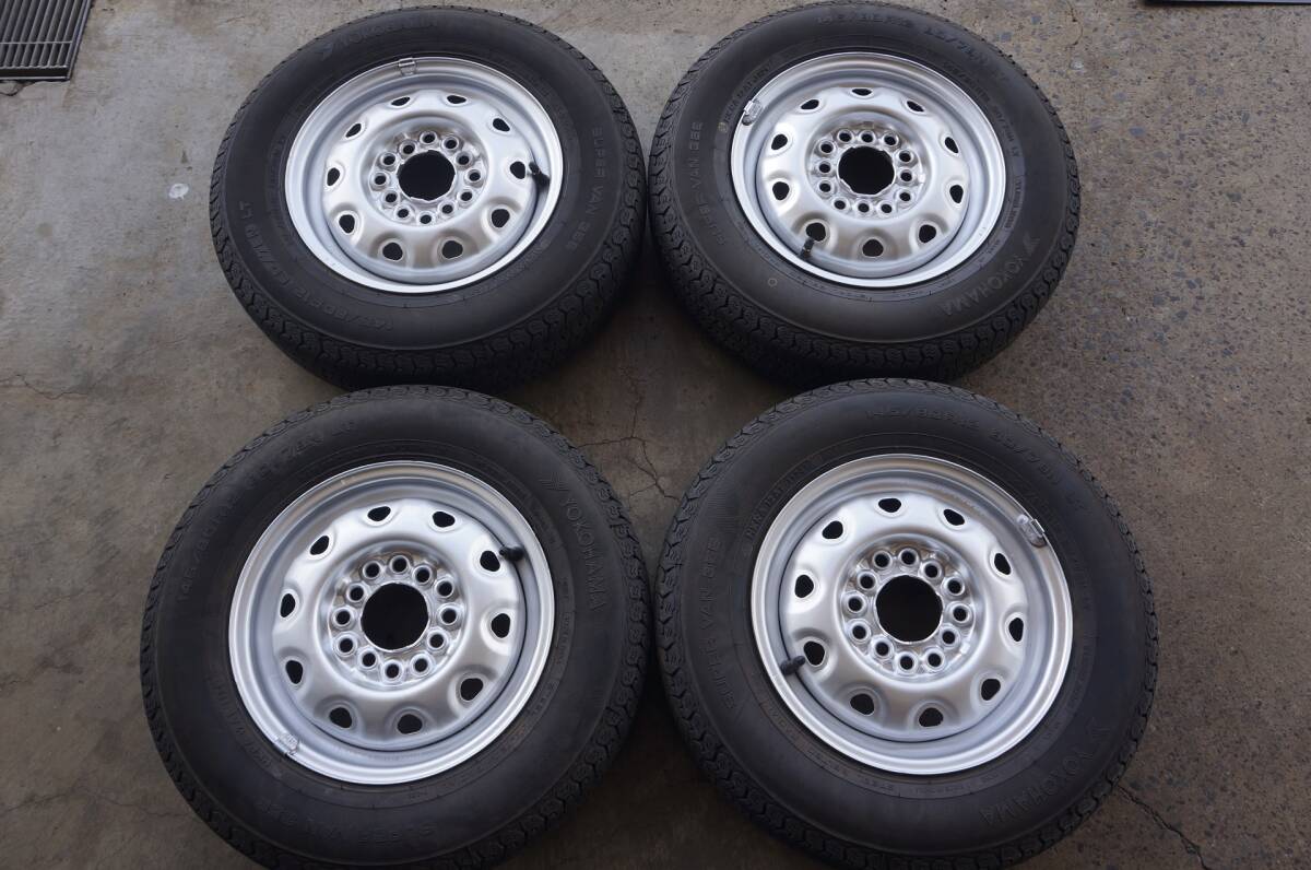 25・24年製YH夏タイヤとホイールセット☆145/80R12 78/80N LT