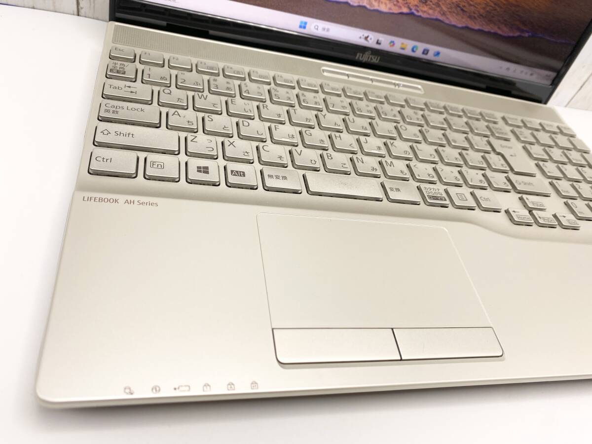 【最新OS Windows11】SSD1TB メモリ32GB 富士通 ノートPC AH53/E3 第11世代Core i7-1165G7 Office Webカメラ Bluetooth Zoom