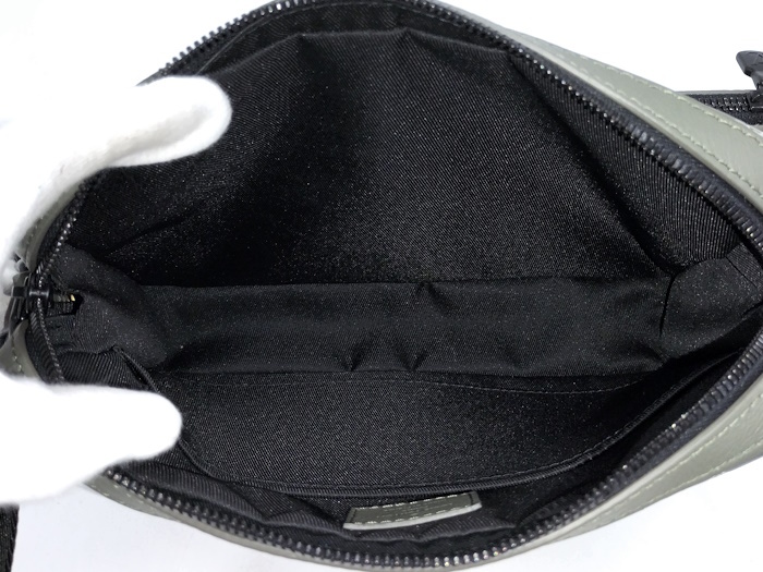 LOUIS VUITTON トリオメッセンジャー ショルダーバッグ モノグラム シャドウ オリーブ グリーン M12490_画像9