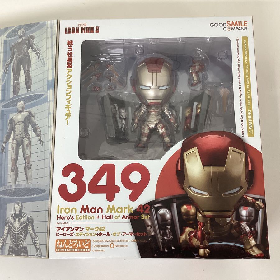【未開封】ねんどろいど 349 アイアンマン マーベル フィギュア 保護紙付き 08 D 【未開封】 マーベルシリーズ グッズ フィギュア まとめ