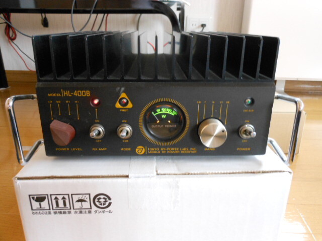 東京ハイパワー リニアアンプ HL-400B 后期型動作品