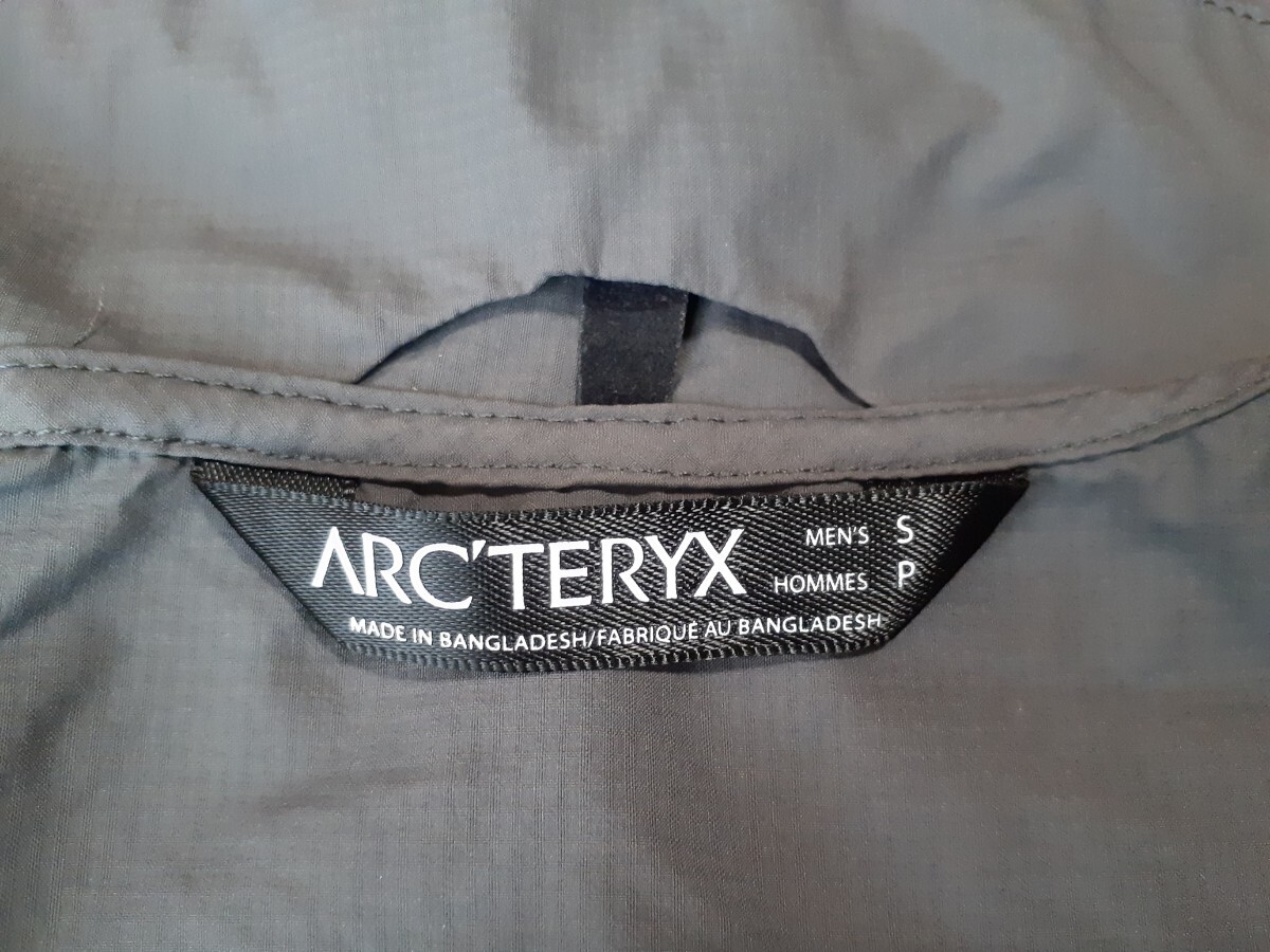 ◆ARC'TERYX アークテリクス Incendo Hoody インセンド フーディ 軽量 防風(fēng) 撥水 トレラン ジョキング USED◆