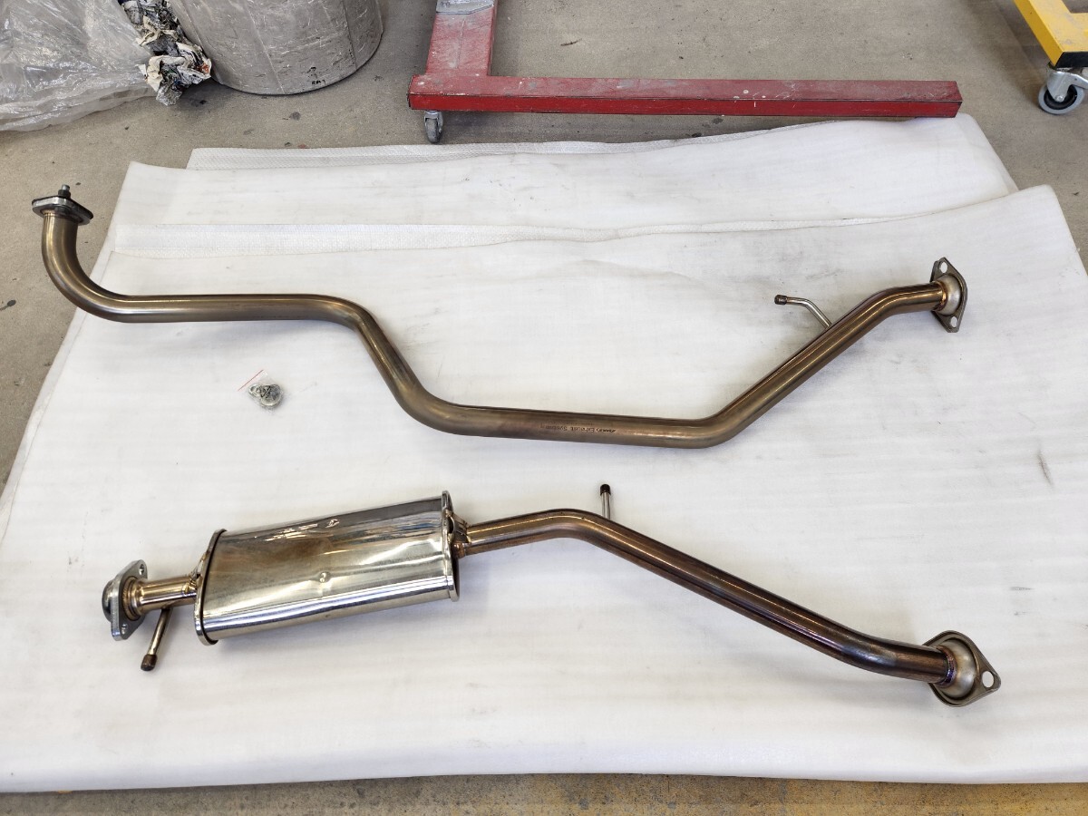 美品★中古品★スズキ★マフラー★フロントパイプ★センターパイプ★JB23★1型～7型★ジムニー★エムテック中京★M-TEC中京 ★MRS★