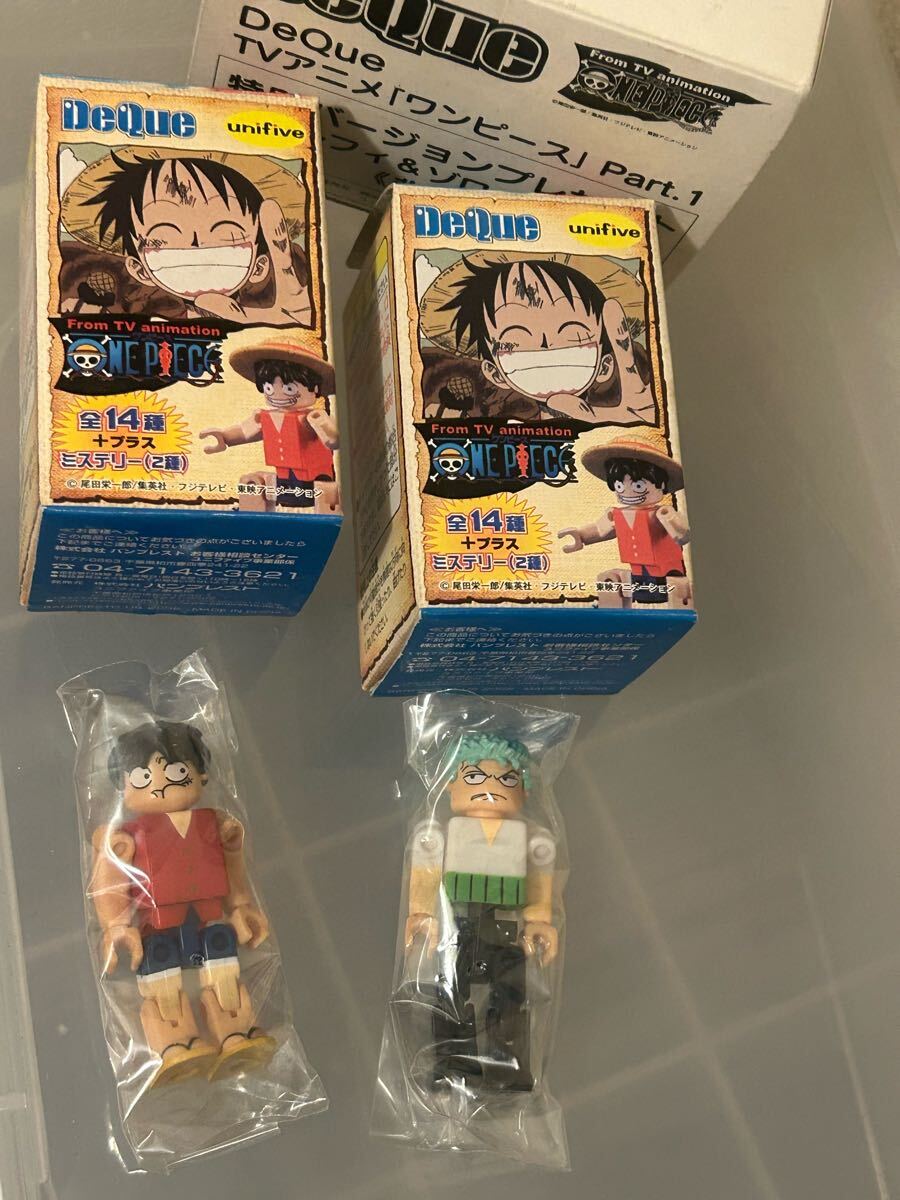 ONE PIECE DeQue 特別バージョン ルフィ&ゾロ 非売品 ONE PIECE DeQue 特別バージョン ルフィ&ゾロ 非売品|Yahoo