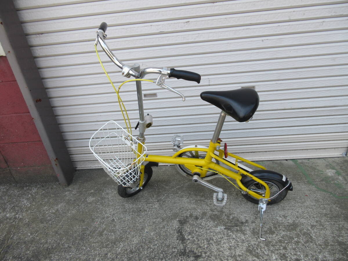 梱包前.A376　【MARUISHI 丸石 PLAYPACK プレイパック PPX10-R】 ミニベロ レトロ 小徑車(chē) 希少 折畳 　