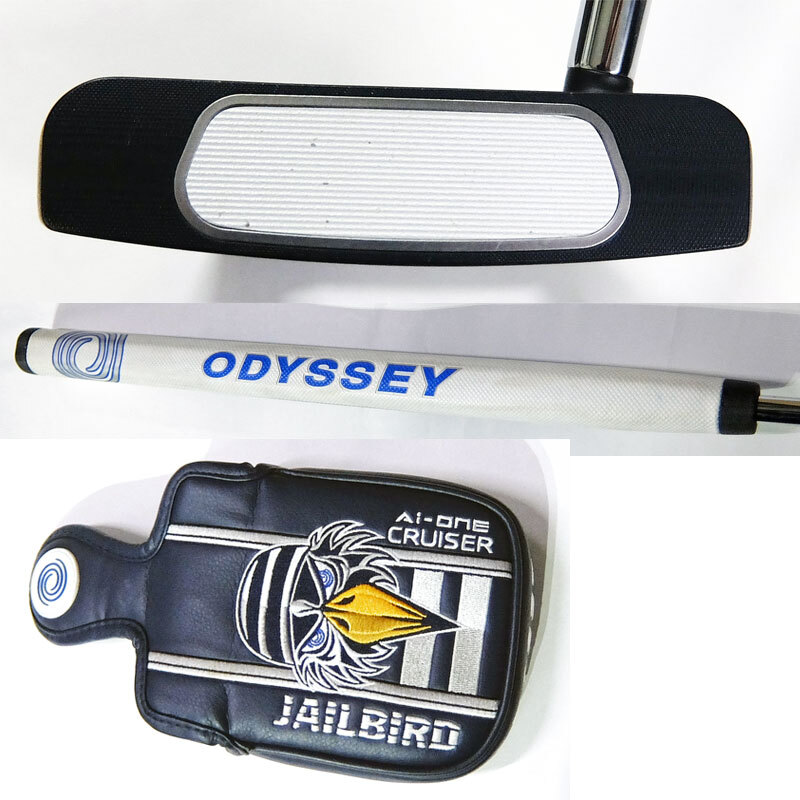 ★美品！中尺パター★ ODYSSEY オデッセイ Ai-ONE CRUISER JAILBIRD パター ◆ 36インチ仕様