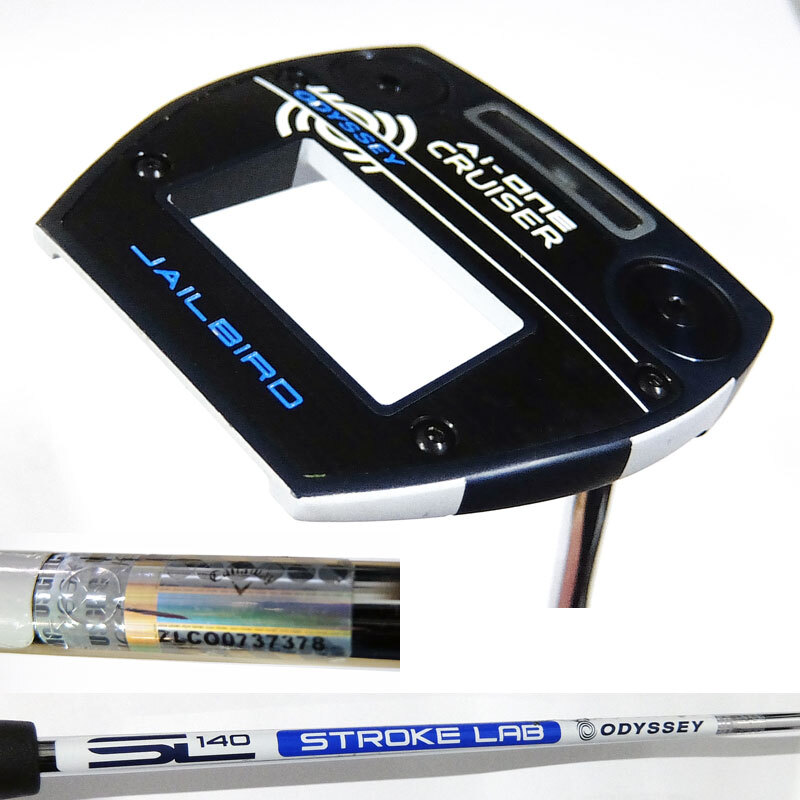★美品！中尺パター★ ODYSSEY オデッセイ Ai-ONE CRUISER JAILBIRD パター ◆ 36インチ仕様