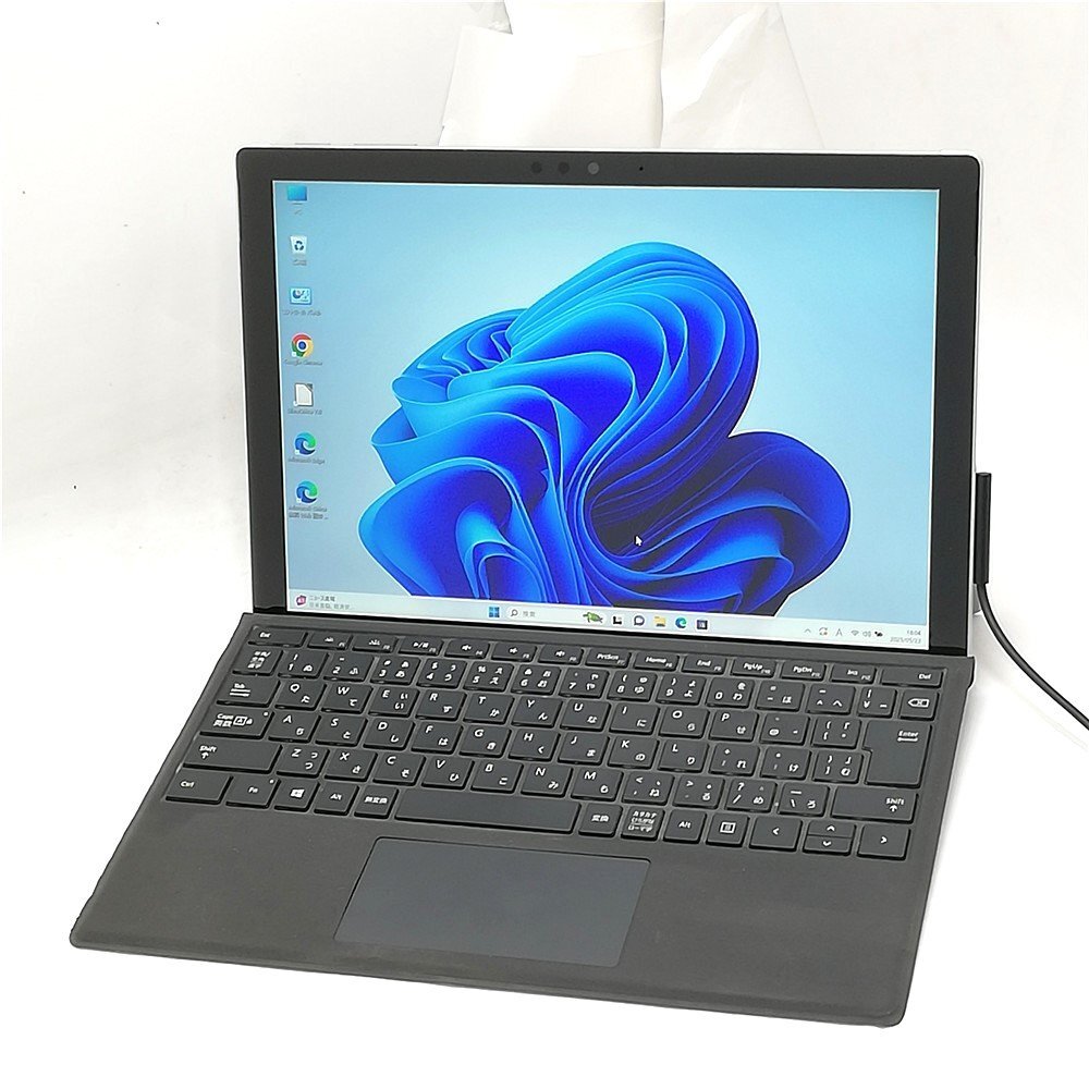 1円~ Surface pro5 1796 Wifi 4GB/128GB i5 本体 プラチナ 中古品  整備済み品Surface Pro 5 1796タブレットPC 12.3インチ(3K:2736×1824