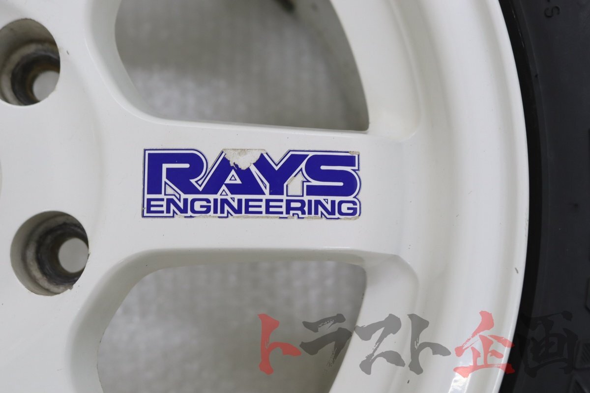 RAYS レイズ TE37 ホワイト 15x7.5 43 PCD114.3 / 15x7.0 43 PCD114.3 トラスト企畫 U 3100150430