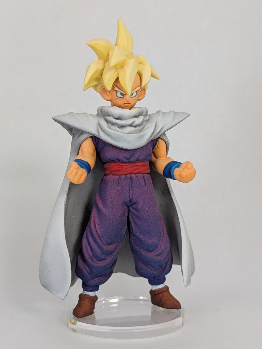 リペイント 孫悟飯 ドラゴンボール サイヤ人の系譜 コレクタブルフィギュア LEGEND OF SAIYAN スーパーサイヤ人 HG DG ドラカプ 