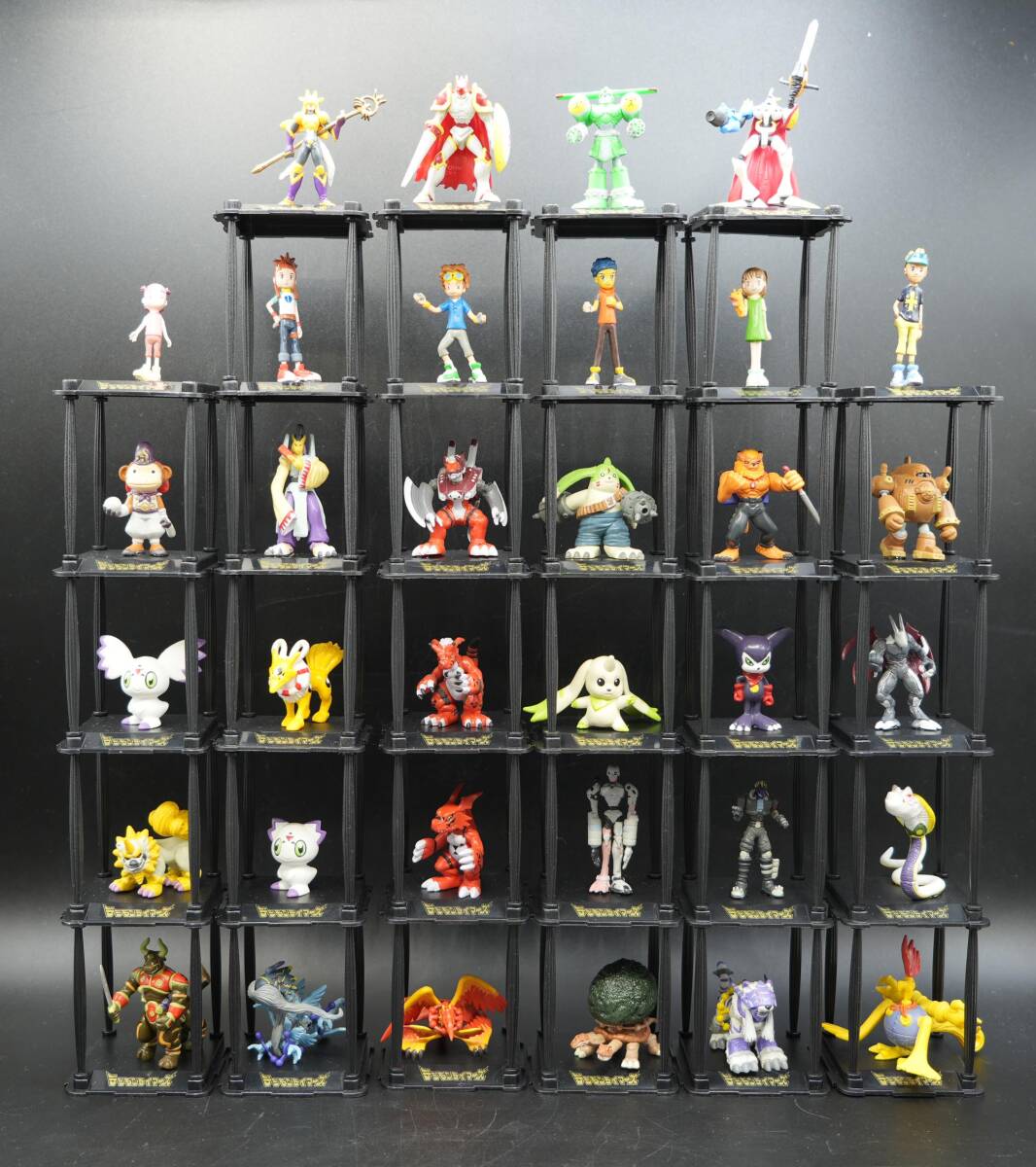 デジモンワールド　34體セット　美品　バンダイ　食玩　デジモンテイマーズ　デジモンアドベンチャー　デジタルモンスター