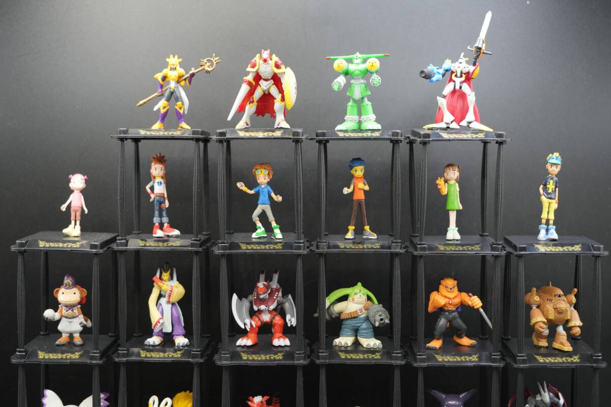デジモンワールド　34體セット　美品　バンダイ　食玩　デジモンテイマーズ　デジモンアドベンチャー　デジタルモンスター