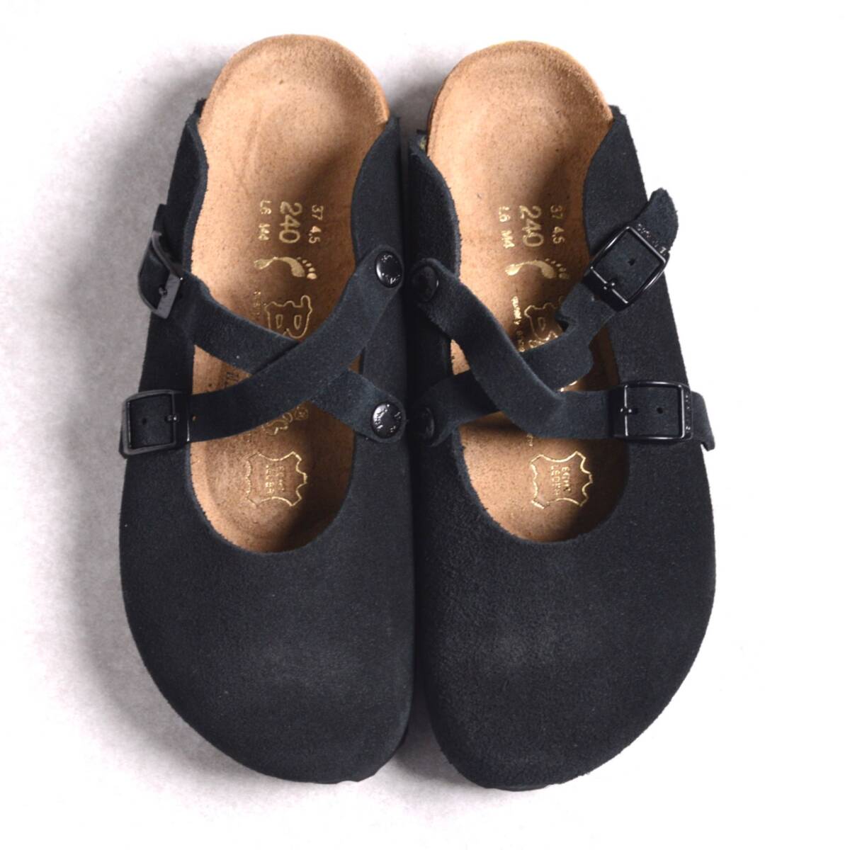 お値下げしました!BIRKENSTOCK ビルケンシュトック 37 size37 ナロー】【美品】ビルケンシュトック ビルキー ローリー