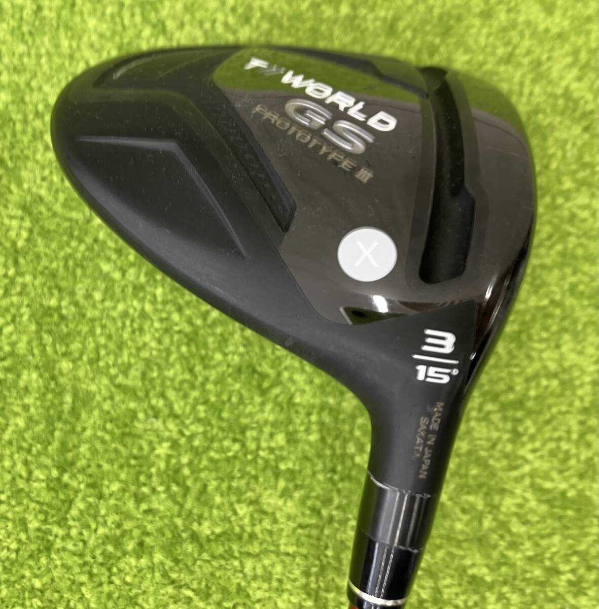 ホンマゴルフ TOUR WORLD GS PROTOTYPE Ⅲ フェアウェイウッド 3番 15° VIZARD FD-6X_画像2