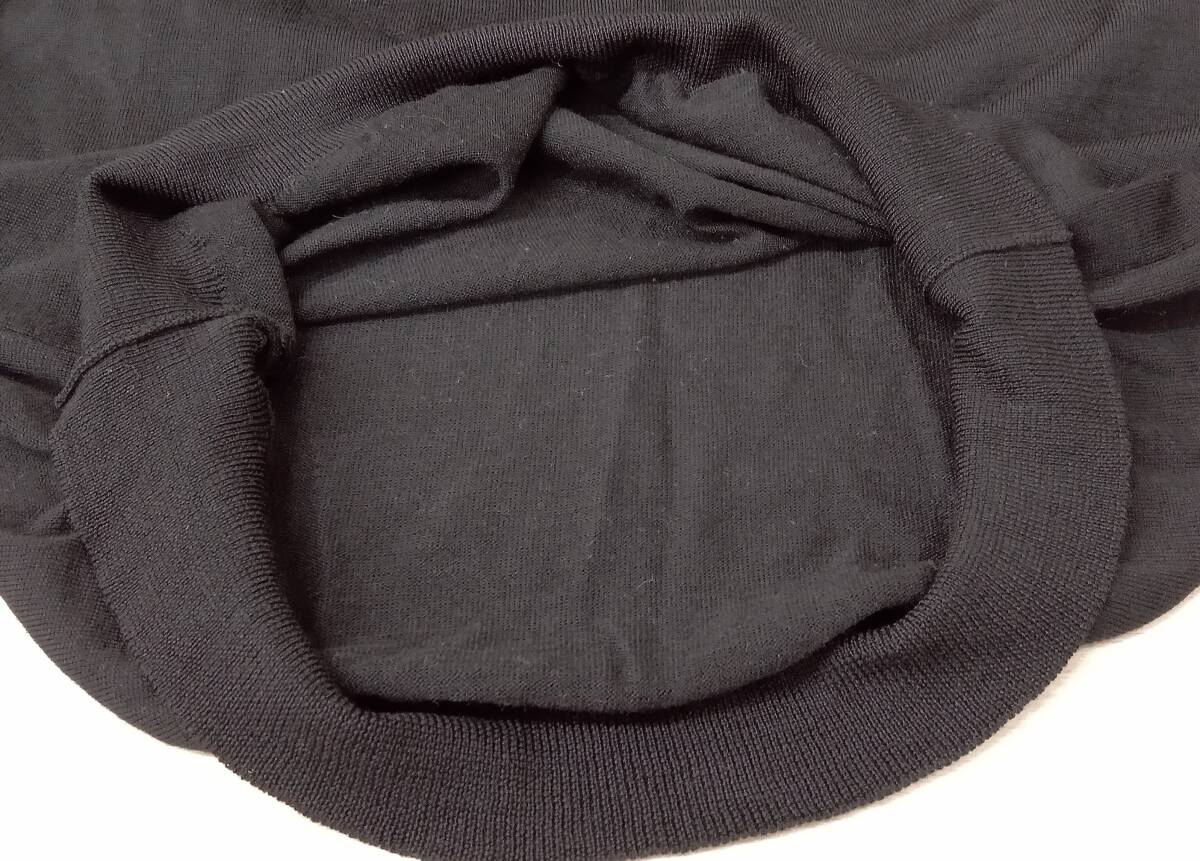 ISSEY MIYAKE/イッセイミヤケ/ニット/90s-00s/ウールタートルネックセーター/ブラック/サイズ3