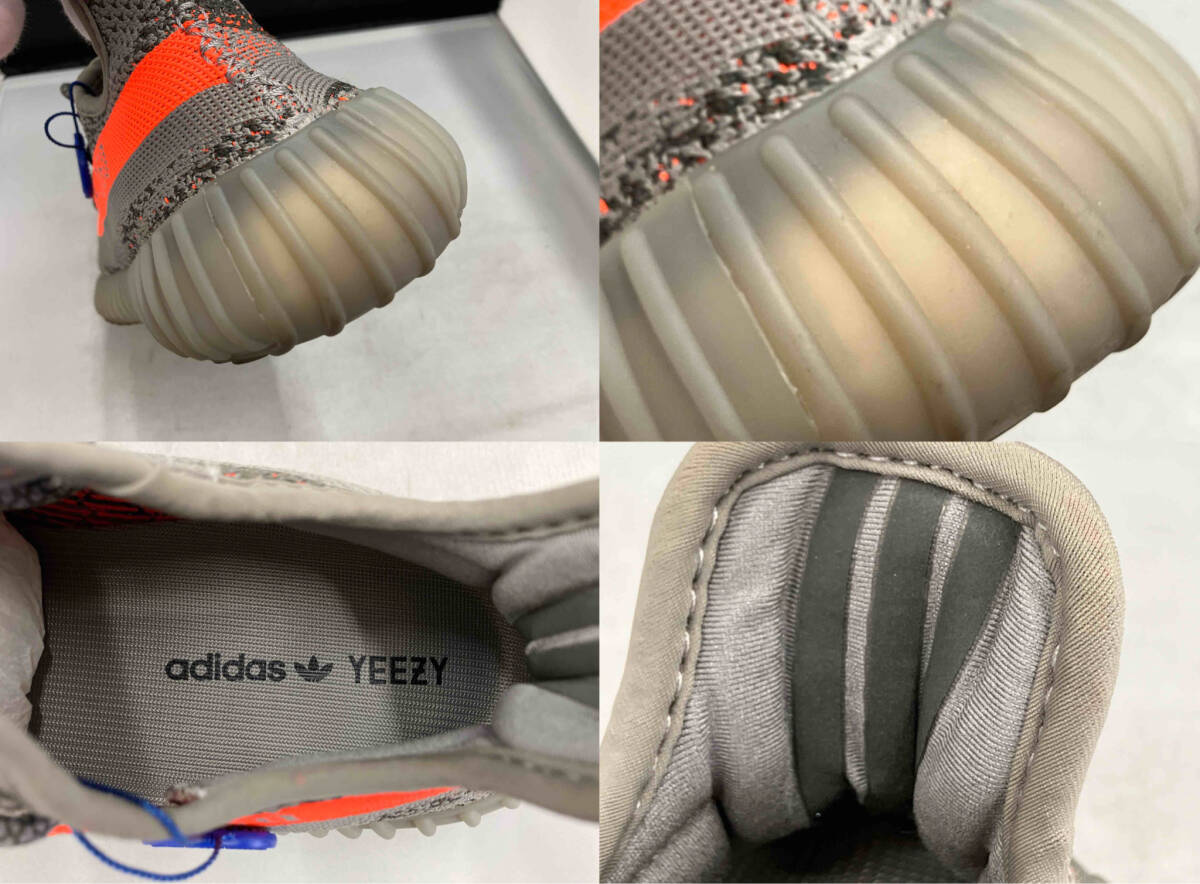 [ коробка есть прекрасный товар ]adidas | Adidas | YEEZY Boost 350 V2 'Beluga Reflective' | спортивные туфли | размер 28.0.| хаки | оценка завершено 