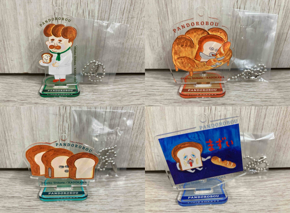 хлеб .... подставка Mini акрил брелок для ключа 10 вида комплект акрил подставка мяч цепь BANDAI