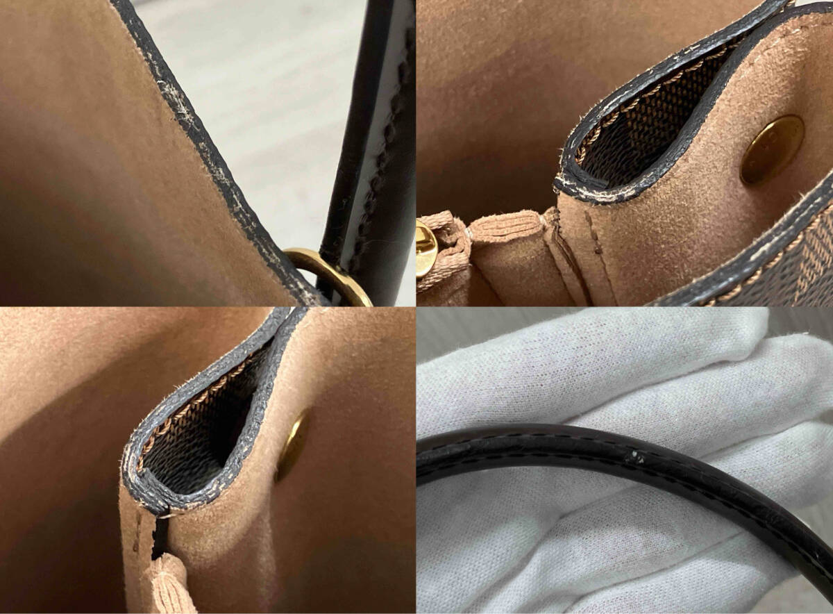LOUIS VUITTON ダミエ ケンジントン DU1186 N41435 2WAYバッグ ウ゛ィトン ルイウ゛ィトン ハンドバッグ 保存袋　鑑定書