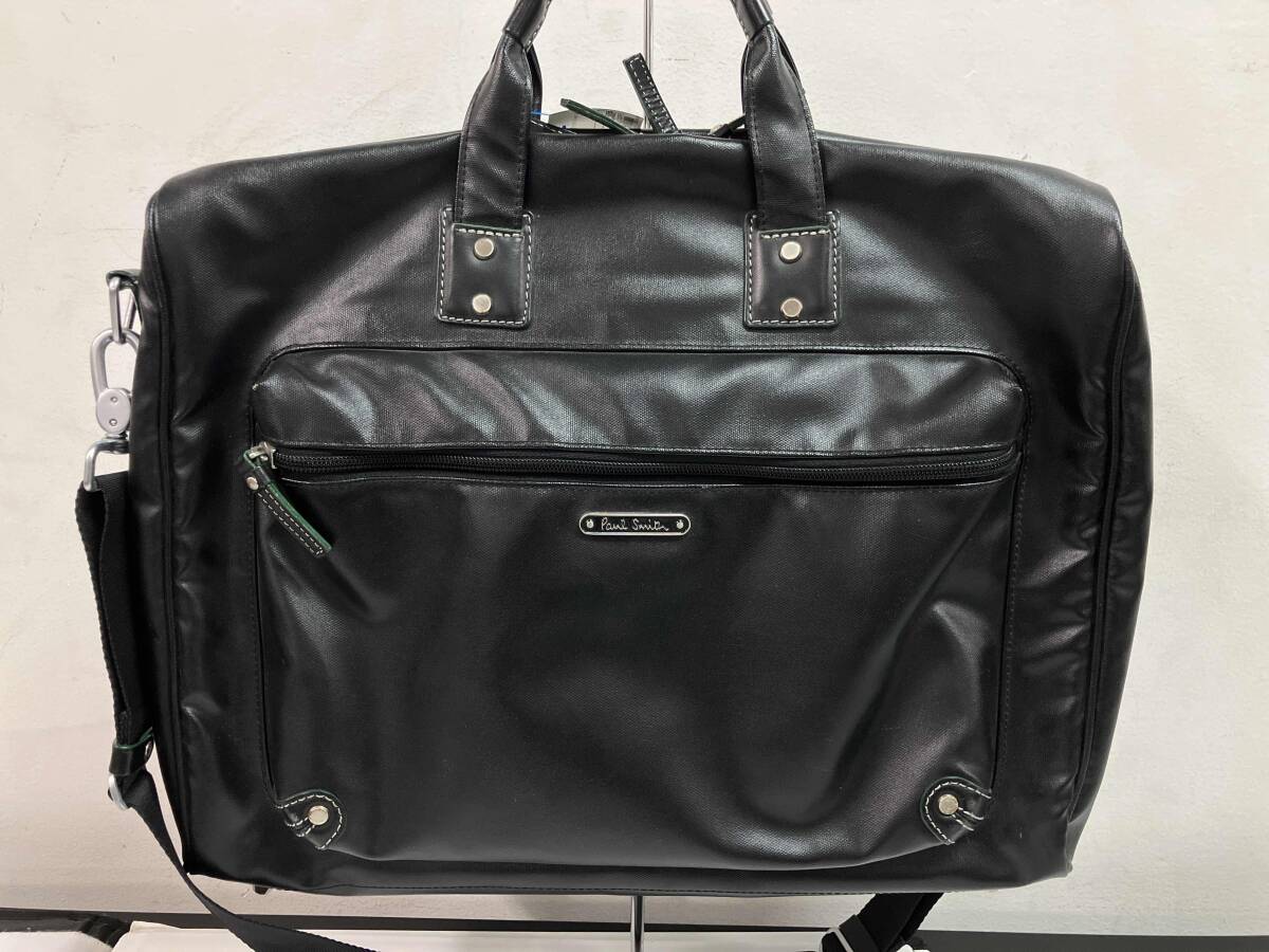 PAUL SMITH ポールスミス 2way レザー ブリーフケース ブラック
