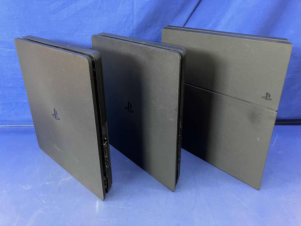 インポート・海外人気ブランド 鴨BY【初期化済み】PS4本体 まとめ売り3台セット [CUH-1200A その他