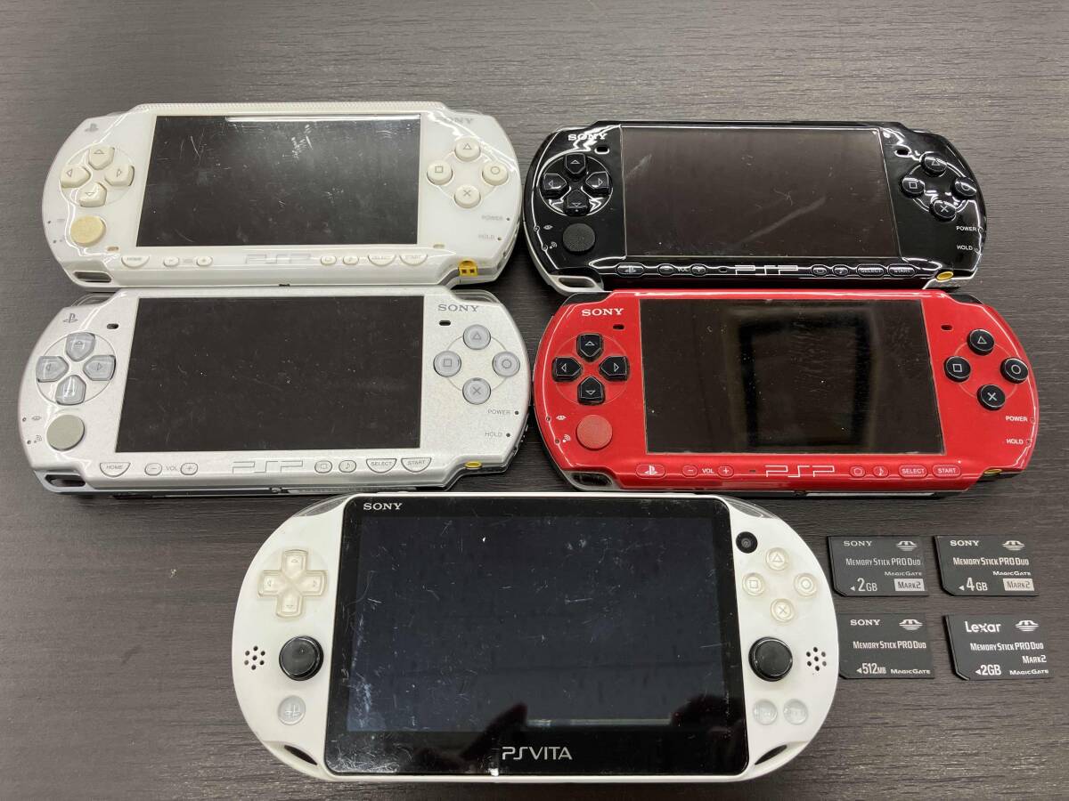 高い信頼 厚い信頼 ジャンク 【5台セット!初期化済み!】「PlayStation Vita PSP PSP2000シリーズ