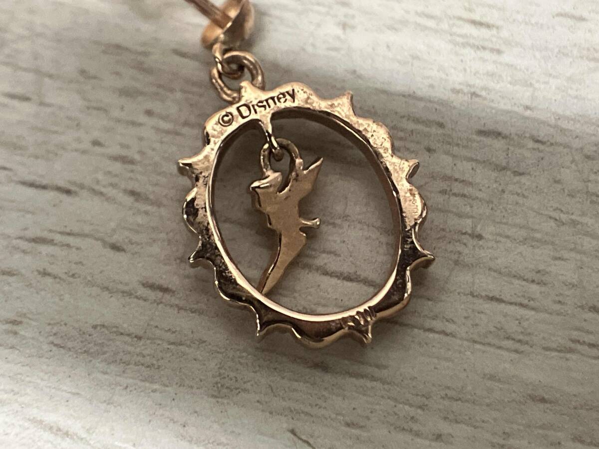 K10 透明石 ティンカーベル ピアス 約1.8g_画像4