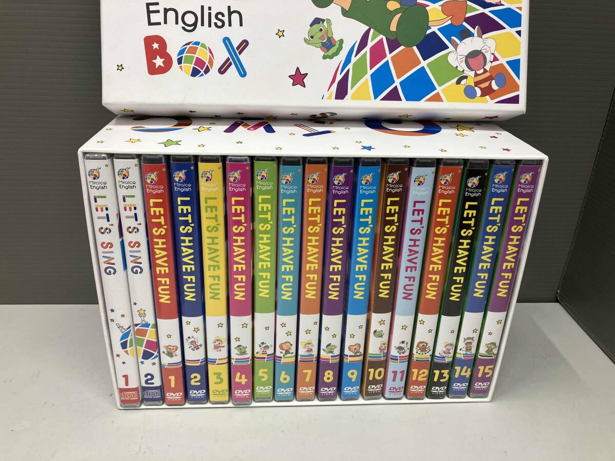Hello Poe ミリオコ英語ボックス DVDセット ミライコイングリッシュ Miraico English BOX DVD CD セット